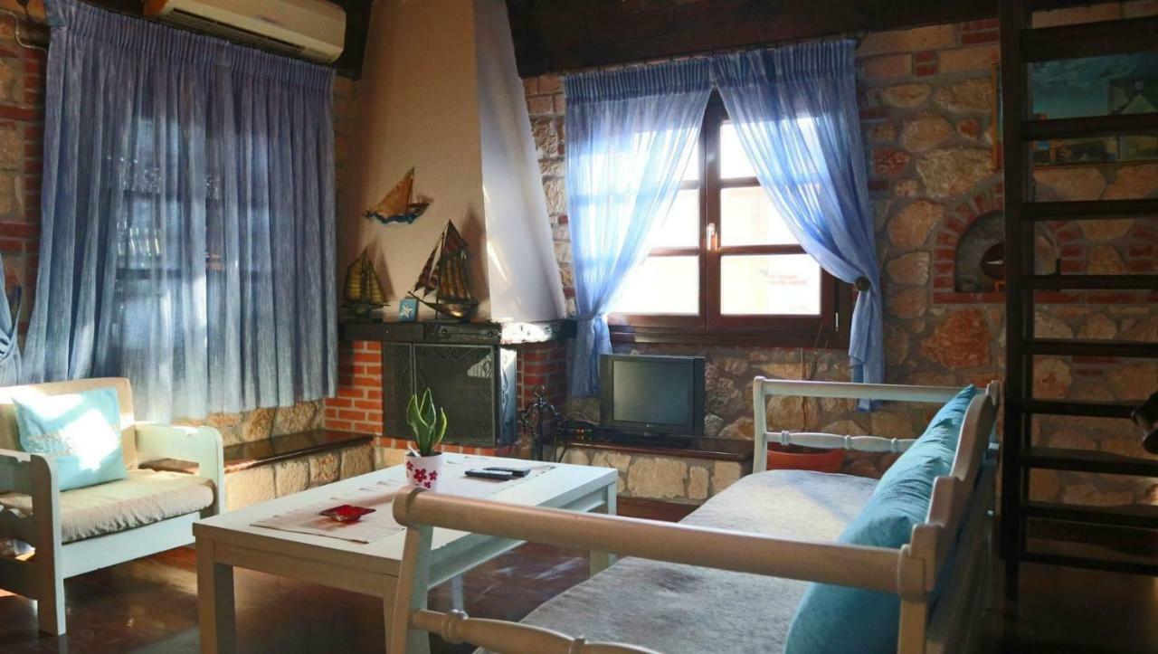 Вілла Stone House Andromeda Псакудія Екстер'єр фото